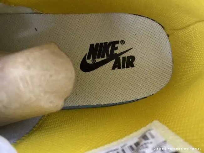 Official Maikesneakers Jordan AQ0818-149 Yellow-Cone NRG Dark Air x White 1 Off-White Powder 0607